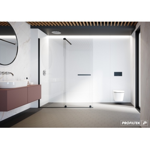 Paroi coulissante VANITY VY-250 - Noir - Transparent - Droite - 100cm VY-250-Negro-Transp-A Paroi coulissante VANITY VY-250 - Noir - Transparent - Droite - 100cm VY-250-Negro-Transp-A