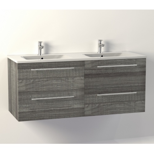 Meuble NEPTUNE Storm 120cm Double vasque - SANS miroir Meuble NEPTUNE Storm 120cm Double vasque - SANS miroir