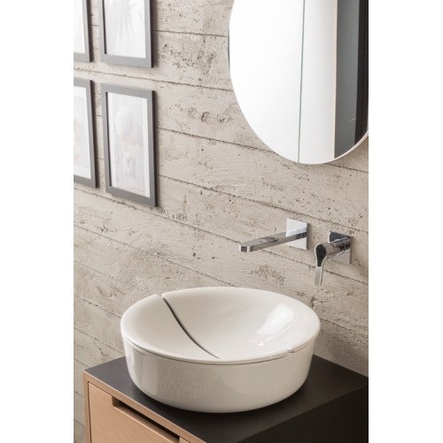 Vasque à poser ronde MIZU 45 avec couvercle Mizu-lista Vasque à poser ronde MIZU 45 avec couvercle Mizu-lista