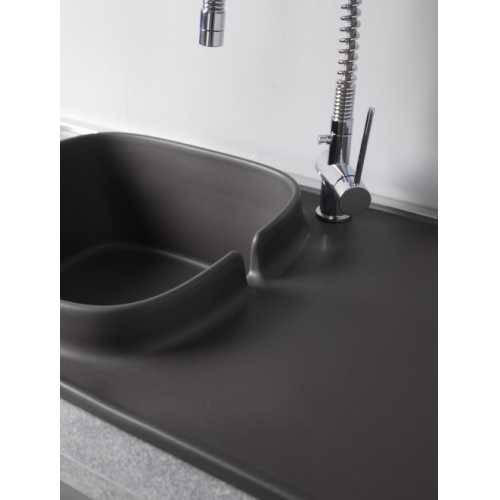 Évier de cuisine UP 1 bac à gauche Ardesia up-c-h - 1890 Évier de cuisine UP 1 bac à gauche Ardesia up-c-h - 1890