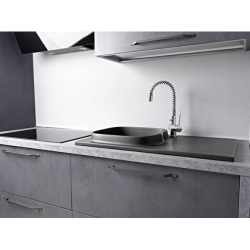 Évier de cuisine UP 1 bac à gauche Ardesia up-1890 49 Évier de cuisine UP 1 bac à gauche Ardesia up-1890 49