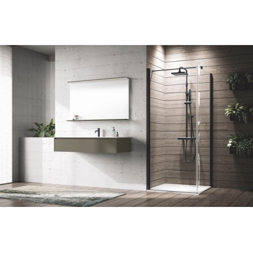 Paroi fixe latérale YOUNG F Noir - 80 cm YOUNG G+F Paroi fixe latérale YOUNG F Noir - 80 cm YOUNG G+F