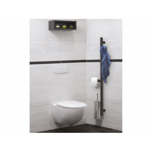 Barre d'appui et de maintien adaptée PMR et Séniors, multifonctions ARSIS pour WC - Anthracite 048440 Barre d'appui et de maintien adaptée PMR et Séniors, multifonctions ARSIS pour WC - Anthracite 048440
