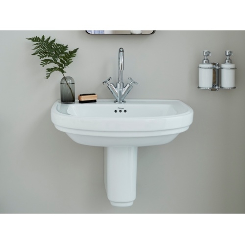 Mélangeur de lavabo RIVIERA Chromé RIVIERA-Semi-pedestal Mélangeur de lavabo RIVIERA Chromé RIVIERA-Semi-pedestal