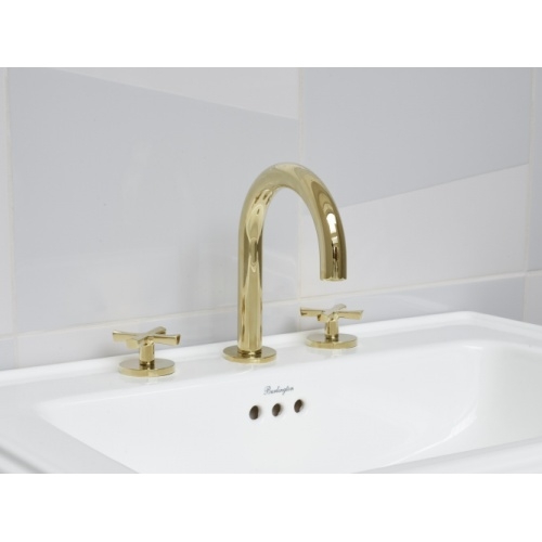 Mélangeur 3 trous RIVIERA Chromé RIVIERA-gold Mélangeur 3 trous RIVIERA Chromé RIVIERA-gold
