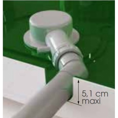 Receveur 1/4 rond 90x90 Kinesurf Blanc Découpe Kinesurf Receveur 1/4 rond 90x90 Kinesurf Blanc Découpe Kinesurf