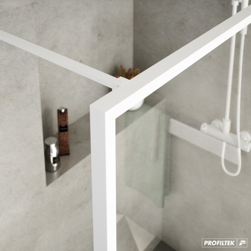Paroi de douche NORDIC FN-2001 Vendome V - Blanc - 100 cm FN2001-Barra-Blanco Mate-D Paroi de douche NORDIC FN-2001 Vendome V - Blanc - 100 cm FN2001-Barra-Blanco Mate-D