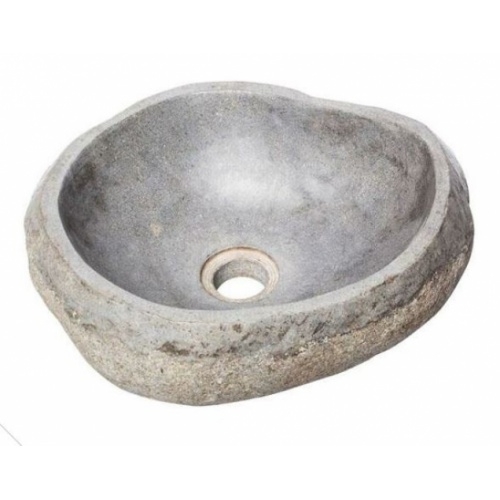 Vasque à poser RIO en pierre de rivière naturelle RIO