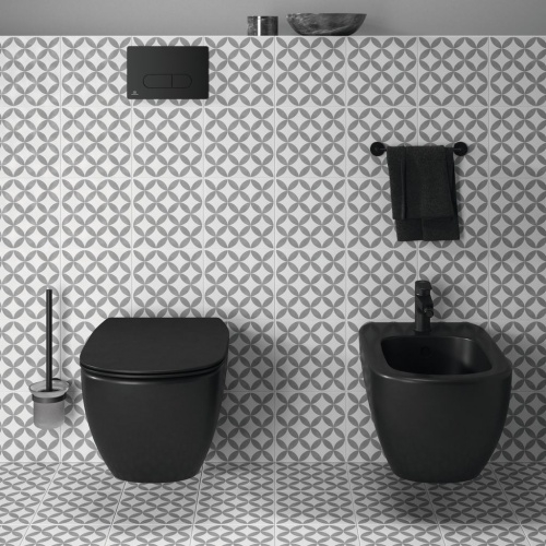 Lunette de toilette best sale noire