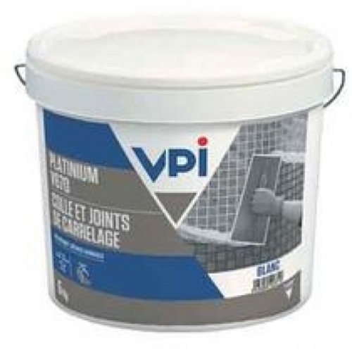 Colle et joint PLATINIUM V670 Blanc Pur - 5 kg**