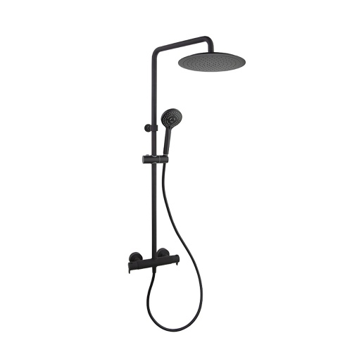 Colonne de douche BLAUTHERM Noir Mat - 944801RP300NM* Colonne de douche BLAUTHERM Noir Mat - 944801RP300NM*