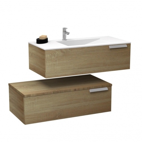 Ensemble meuble de salle de bains décalé INFINI 90cm Canelle INFINI 90 Décalé Canelle Ensemble meuble de salle de bains décalé INFINI 90cm Canelle INFINI 90 Décalé Canelle