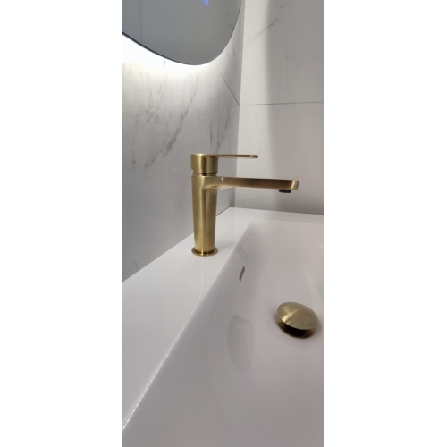 Mitigeur de lavabo mi-haut ALEXIA Or brossé IMG_20211215_131104 Mitigeur de lavabo mi-haut ALEXIA Or brossé IMG_20211215_131104