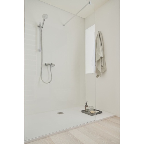 Mitigeur de douche mural CERALINE Chromé BC200AA (5) Mitigeur de douche mural CERALINE Chromé BC200AA (5)