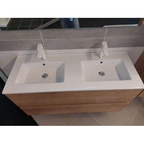 Meuble double vasque NOLITA Chêne Arlington avec Miroir antibuée KATHY NOLITA Chalons Meuble double vasque NOLITA Chêne Arlington avec Miroir antibuée KATHY NOLITA Chalons