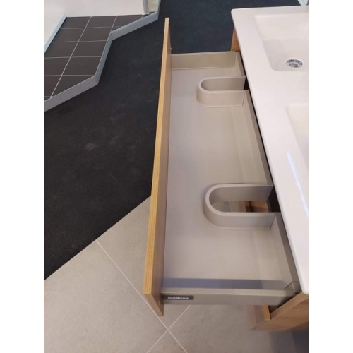 Meuble double vasque NOLITA Chêne Arlington avec Miroir antibuée KATHY NOLITA Chalons (2) Meuble double vasque NOLITA Chêne Arlington avec Miroir antibuée KATHY NOLITA Chalons (2)