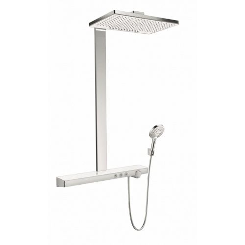 Colonne de douche Rainmaker Select 460 2 jets Blanc/Chromé** Colonne de douche Rainmaker Select 460 2 jets Blanc/Chromé**