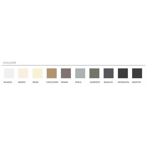 Receveur de douche SPERIT FABRIC Blanc 100x100cm Couleurs SPERIT Receveur de douche SPERIT FABRIC Blanc 100x100cm Couleurs SPERIT