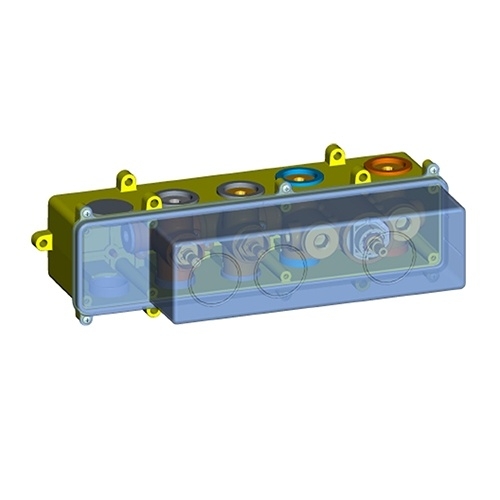 Pack douche encastrée thermostatique THERMO TWIST CS61200 Pack douche encastrée thermostatique THERMO TWIST CS61200