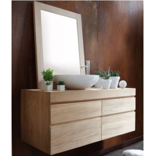 Meuble vasque en Teck URBAN 120 cm Meuble vasque en Teck URBAN 120 cm