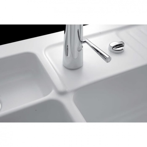 Évier à poser en céramique SOPRANO Blanc ev5027006-blanc-brillant (2) Évier à poser en céramique SOPRANO Blanc ev5027006-blanc-brillant (2)