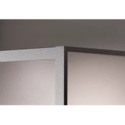 Paroi walk in CLAUSTRA Noir et Effet Bois 140 cm Claustra amovible Raidisseur mural Paroi walk in CLAUSTRA Noir et Effet Bois 140 cm Claustra amovible Raidisseur mural