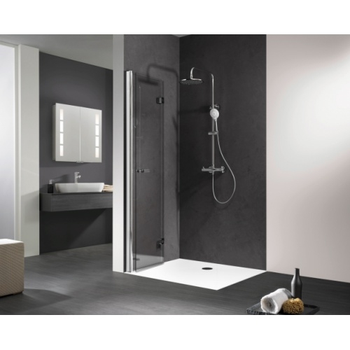 Paroi de douche ESCA repliable et pliante 120 cm - Gauche ESCA replié Gauche Paroi de douche ESCA repliable et pliante 120 cm - Gauche ESCA replié Gauche