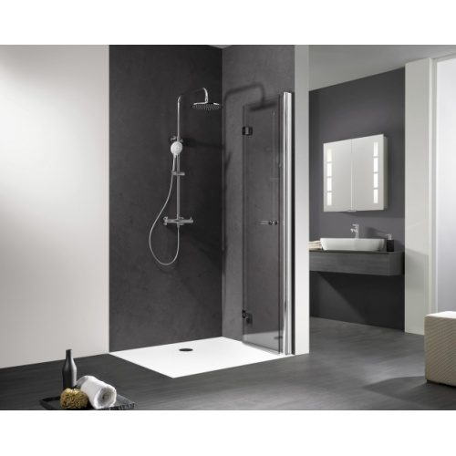 Paroi de douche ESCA repliable et pliante 90 cm - Droite ESCA replié Droite Paroi de douche ESCA repliable et pliante 90 cm - Droite ESCA replié Droite