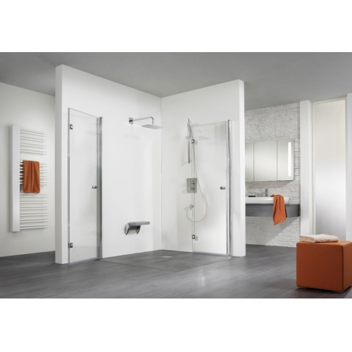 Paroi de douche ESCA repliable et pliante 120 cm - Gauche Double ESCA replié HD Paroi de douche ESCA repliable et pliante 120 cm - Gauche Double ESCA replié HD