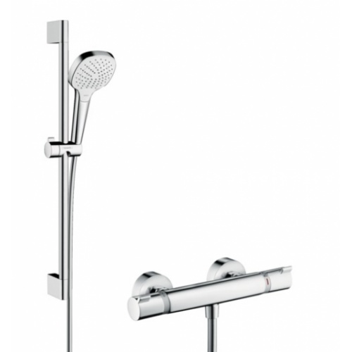 Combi douche Croma Select E Vario avec barre 65cm / Ecostat