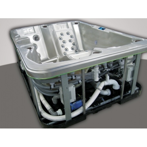 SPA 5 places rond R200 - RELAX - Coque Alba Chassis autoportant SPA 5 places rond R200 - RELAX - Coque Alba Chassis autoportant