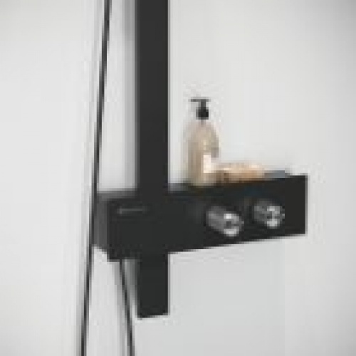 Colonne de douche thermostatique F Noir Mat cq5dam web 140 140 Colonne de douche thermostatique F Noir Mat cq5dam web 140 140