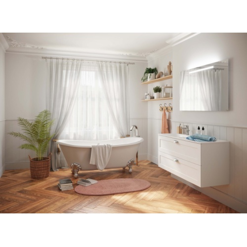 Meuble de salle de bains SWING Millésime Blanc 120 cm SWING - Millésime 120 blanc Meuble de salle de bains SWING Millésime Blanc 120 cm SWING - Millésime 120 blanc