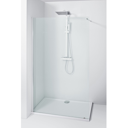 Paroi de douche walk-in LAGO 90cm - Chromé Paroi de douche walk-in LAGO 90cm - Chromé