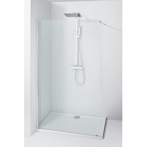 Paroi de douche walk-in LAGO 140cm - Chromé