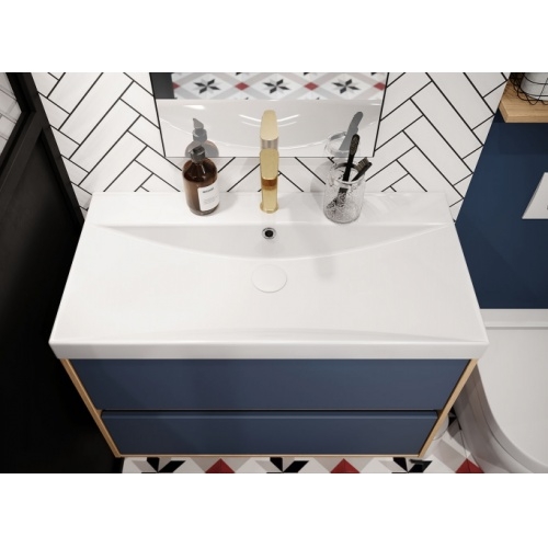 Meuble vasque 90 cm ESQUISSE Opale Marine et Bois Petite bordelaise vue2_web Meuble vasque 90 cm ESQUISSE Opale Marine et Bois Petite bordelaise vue2_web