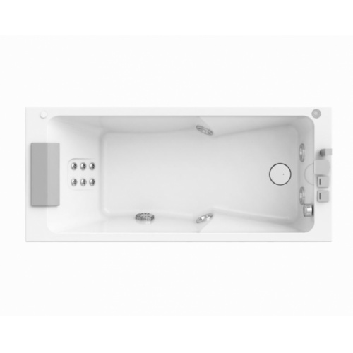 Baignoire balnéo SHARP 170x75 cm - Aquasystem - Tête à Gauche Sharp_1 Baignoire balnéo SHARP 170x75 cm - Aquasystem - Tête à Gauche Sharp_1