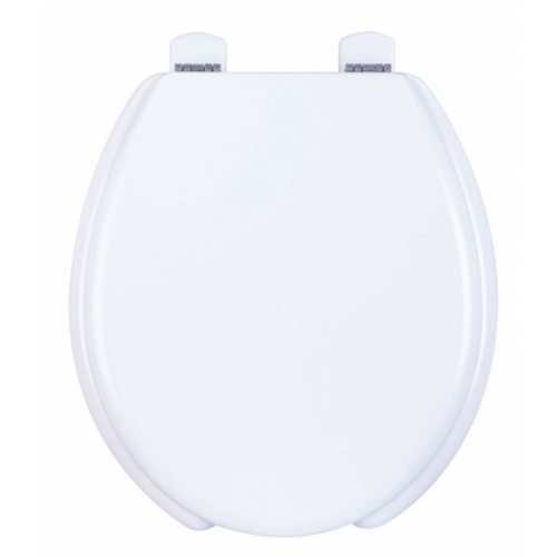 Abattant de WC TRADITION anti contact double Blanc OLFA