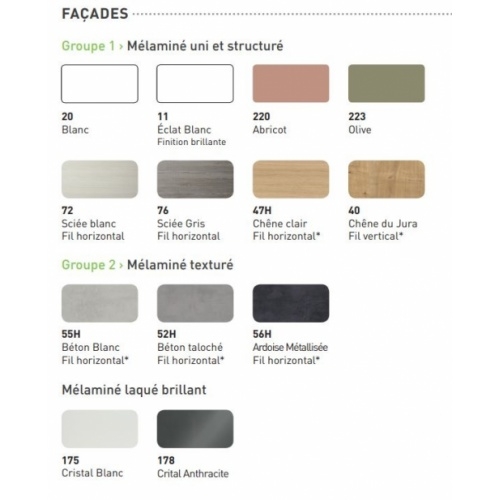 Meuble CHANGO sur pieds 2 portes Béton taloché 80cm Façades CHANGO Meuble CHANGO sur pieds 2 portes Béton taloché 80cm Façades CHANGO