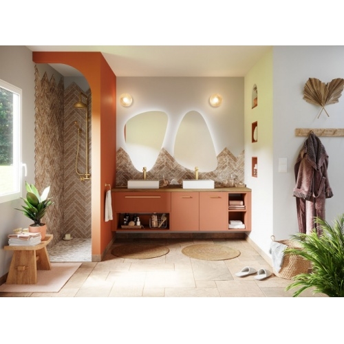 Meuble de salle de bains OSMOSE : le goût du sur-mesure