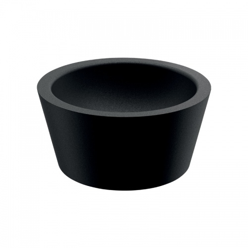 Vasque à poser en inox ALGUI noir mat 120110BK Vasque à poser en inox ALGUI noir mat 120110BK