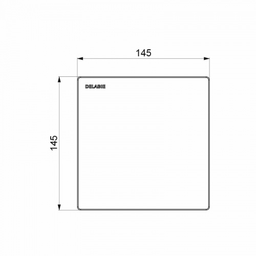 Plaque de commande TEMPOMATIC 4 pour urinoir cote_430036 Plaque de commande TEMPOMATIC 4 pour urinoir cote_430036