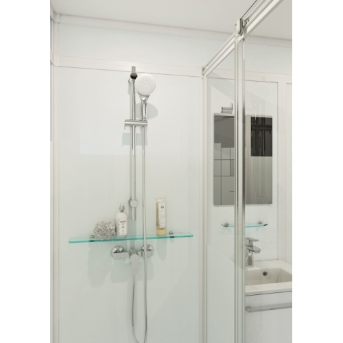 MODULO salle d'eau complète en kit - Montage en 2 jours Zoom douche Modulo Luxe