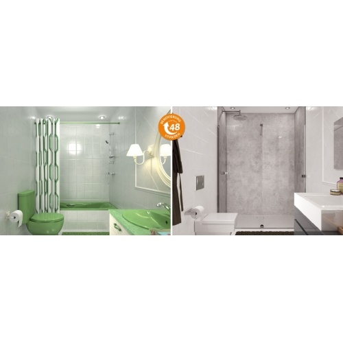 Panneau mural EasyStyle HÜPPE - Elephant 1500x2550mm EasyStyle-48Std-header