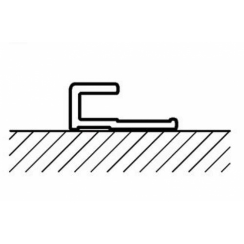 Profilé de finition pour revêtement mural EasyStyle Noir Profilé de finition Profilé de finition pour revêtement mural EasyStyle Noir Profilé de finition