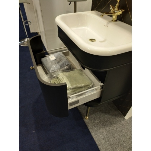 Meuble traditionnel moderne CHALFONT 75 cm Noir Mat Chalfont Noir Meuble traditionnel moderne CHALFONT 75 cm Noir Mat Chalfont Noir