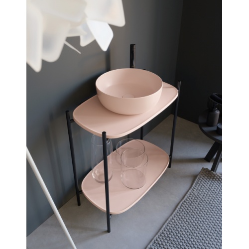 Ensemble complet LAILA console+vasque+miroir - DIV26b