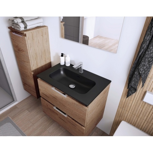 Meuble de salle de bain TEN 2 tiroirs Chêne Veiné Milano TEN AMB23 HD Meuble de salle de bain TEN 2 tiroirs Chêne Veiné Milano TEN AMB23 HD