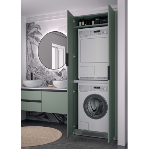 Meuble de salle de bain sur-mesure EXTENSO Amande Mat EXTENSO AMB84 HD Meuble de salle de bain sur-mesure EXTENSO Amande Mat EXTENSO AMB84 HD