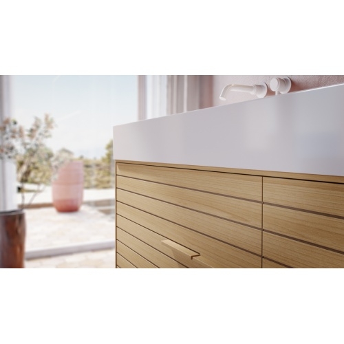 Meuble double vasque Claire-Voie en Chêne Naturel Sanijura_claire_voie_brief 04_zoom claire voie naturel_final_RVB Meuble double vasque Claire-Voie en Chêne Naturel Sanijura_claire_voie_brief 04_zoom claire voie naturel_final_RVB